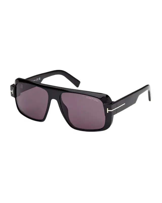 Men 's Turner Acetate Rectangle Sunglasses