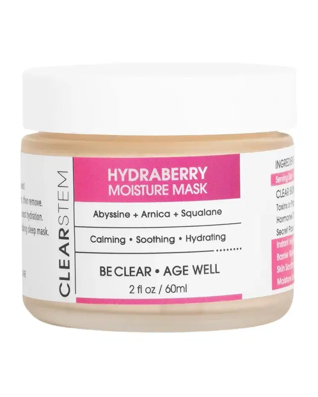 CLEARSTEM Skincare Hydraberry Moisture Mask, 2 oz.
