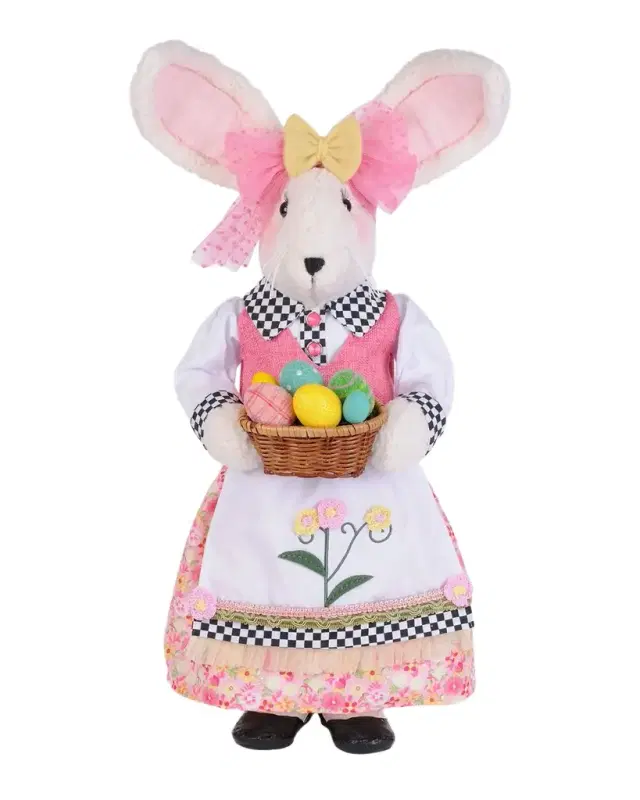 Karen Didion Originals Mona Girl Bunny Figure