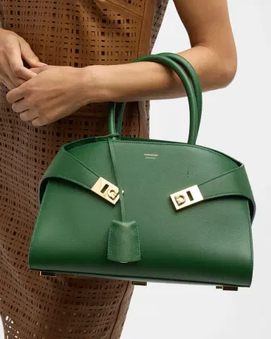 Ferragamo Small Hug Leather Top-Handle Bag | Thumbnail 4 Ferragamo Small Hug Leather Top-Handle Bag | Thumbnail 4
