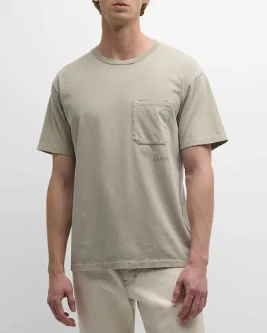 FRAME Men's Relaxed Vintage Washed Tee | Thumbnail 4