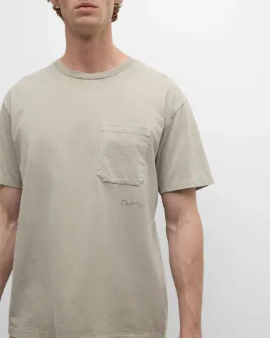 FRAME Men's Relaxed Vintage Washed Tee | Thumbnail 6