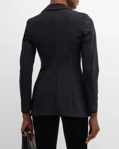 Chiara Boni La Petite Robe Alex Tailored Single-Button Blazer | Thumbnail 6 Chiara Boni La Petite Robe Alex Tailored Single-Button Blazer | Thumbnail 6