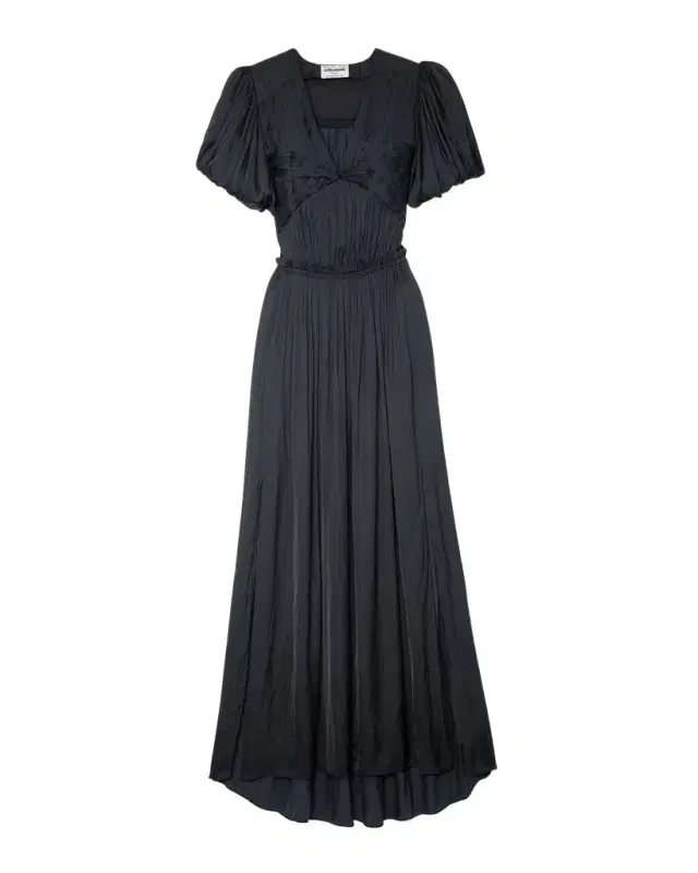 Zadig & Voltaire Reina Satin Maxi Dress