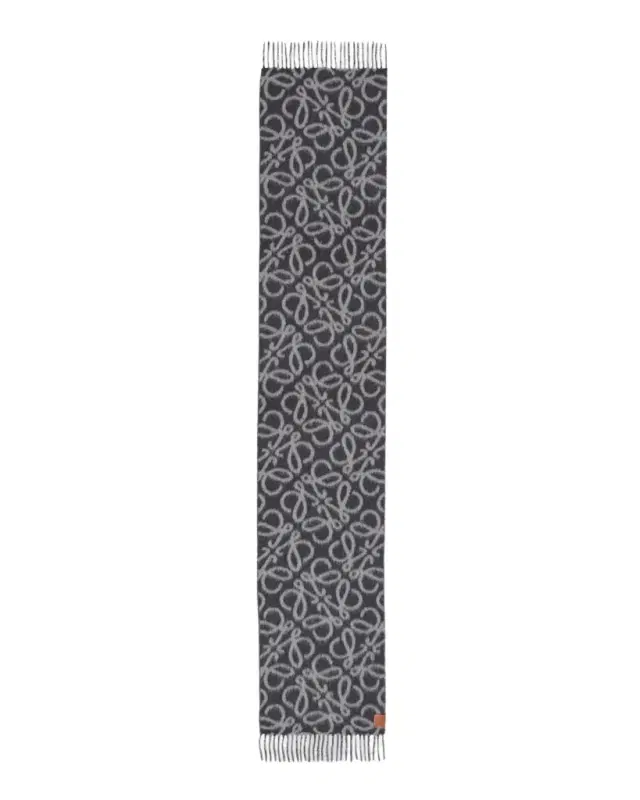 Loewe Anagram Wool-Blend Scarf