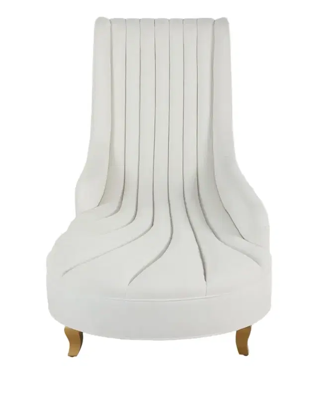 Haute House Thea Channel-Tufted Chaise