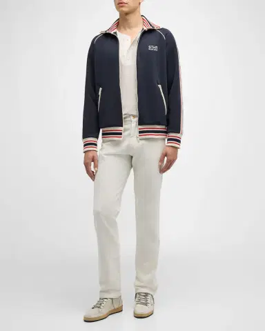 Golden Goose Men's Star Raglan Track Jacket | Thumbnail 2 Golden Goose Men's Star Raglan Track Jacket | Thumbnail 2