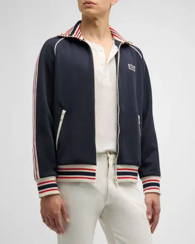 Golden Goose Men's Star Raglan Track Jacket | Thumbnail 4 Golden Goose Men's Star Raglan Track Jacket | Thumbnail 4