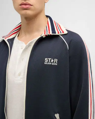 Golden Goose Men's Star Raglan Track Jacket | Thumbnail 5 Golden Goose Men's Star Raglan Track Jacket | Thumbnail 5