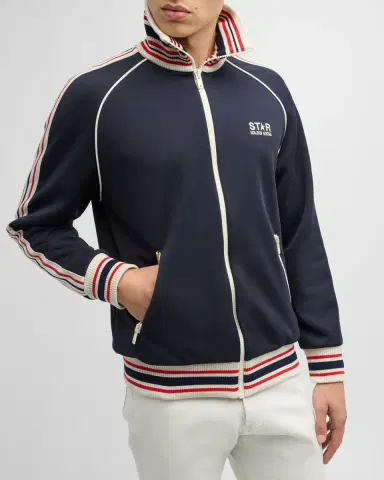 Golden Goose Men's Star Raglan Track Jacket | Thumbnail 6 Golden Goose Men's Star Raglan Track Jacket | Thumbnail 6
