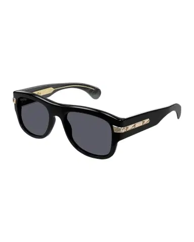 Gucci Men's Plastic Rectangle Sunglasses | Thumbnail 1