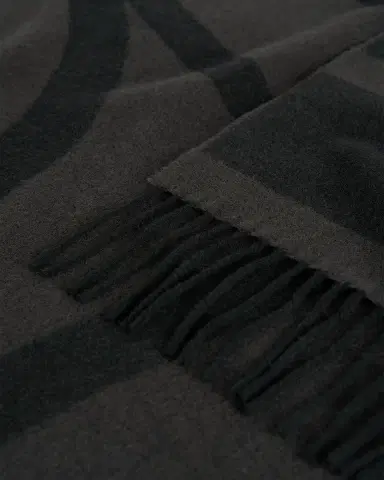Toteme Monogram Jacquard Wool Scarf | Thumbnail 5