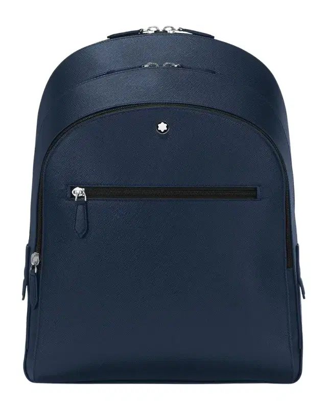 Men 's Sartorial Medium 3-Compartment Saffiano Leather Backpack