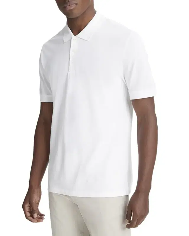 Vince Men 's Pique Polo Shirt