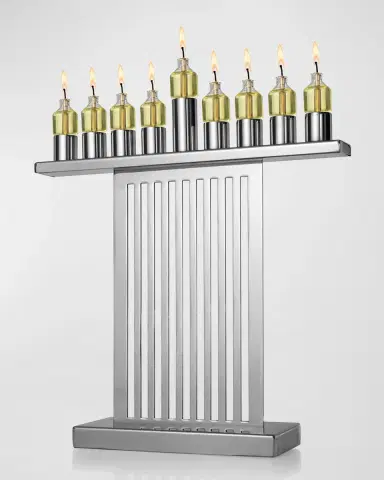 Ricci Silversmith Frank Lloyd Wright Shalom Menorah | Thumbnail 5 Ricci Silversmith Frank Lloyd Wright Shalom Menorah | Thumbnail 5