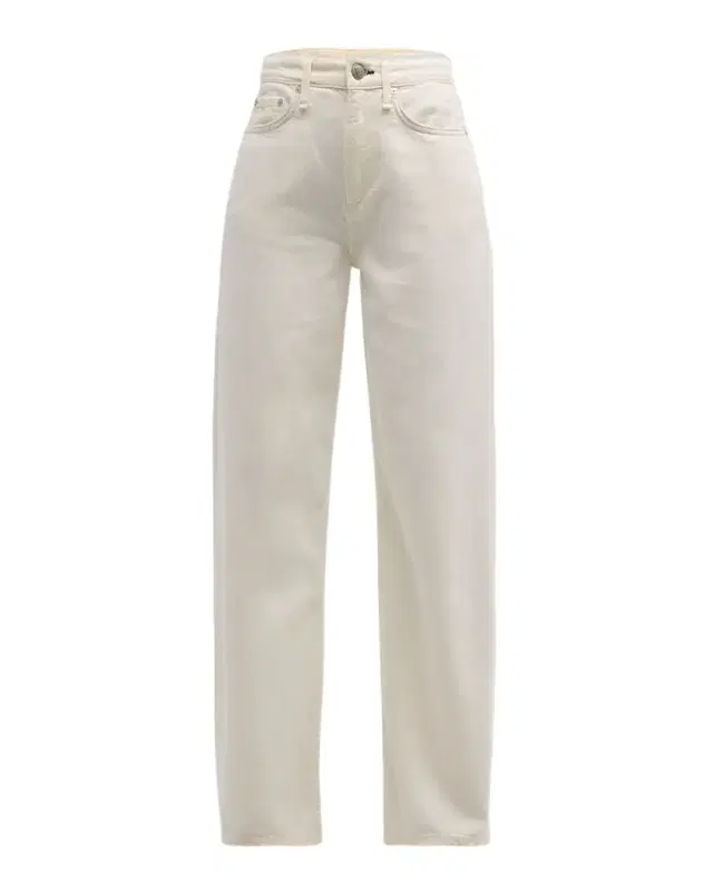 rag & bone Featherweight Logan Mid-Rise Wide Jeans