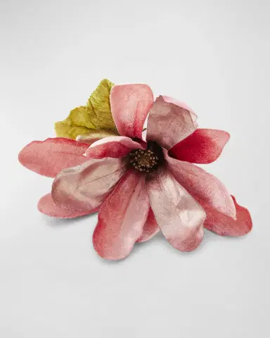 Deborah Rhodes Plush Magnolia Napkin Ring | Thumbnail 2