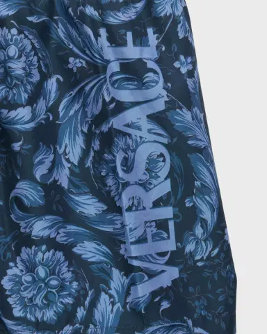 Versace Boy's Barocco Swim Shorts, Size 8 | Thumbnail 3