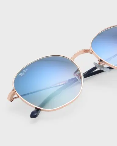 Ray-Ban Gradient Metal Round Sunglasses, 55MM | Thumbnail 3 Ray-Ban Gradient Metal Round Sunglasses, 55MM | Thumbnail 3