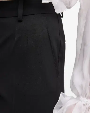 Dolce & Gabbana Tela Lana Bistretch Crepe Slim-Leg Ankle Pants | Thumbnail 6