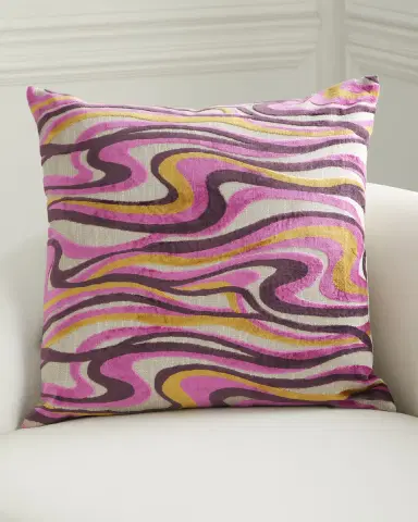 D.V. KAP Home Sway Pillow, 24" Square | Thumbnail 2 D.V. KAP Home Sway Pillow, 24" Square | Thumbnail 2