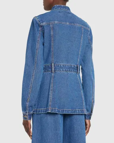 Veronica Beard Tika Denim Jacket | Thumbnail 3 Veronica Beard Tika Denim Jacket | Thumbnail 3