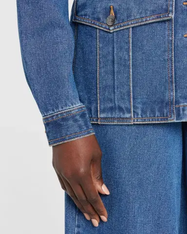 Veronica Beard Tika Denim Jacket | Thumbnail 5 Veronica Beard Tika Denim Jacket | Thumbnail 5