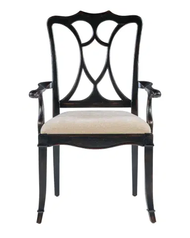 Hooker Furniture Charleston Upholstered Dining Arm Chair | Thumbnail 1