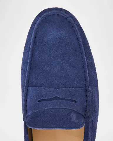Tod's Men 's Gommino Bubble Suede Moccasin Drivers | Thumbnail 4