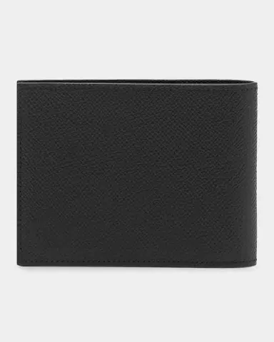 Ferragamo Men's Gancini Grained Leather Bifold Wallet | Thumbnail 4