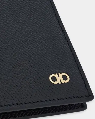 Ferragamo Men's Gancini Grained Leather Bifold Wallet | Thumbnail 5
