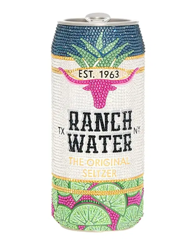 Ranch Water Beverage Can Clutch Bag
