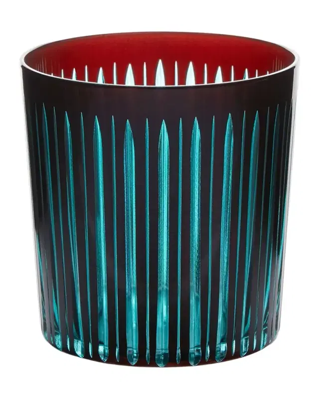 L 'Objet Prism 13 oz. Double Old-Fashioned Glasses