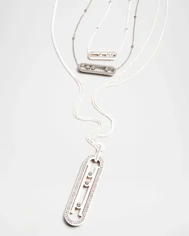 Messika BABY MOVE PAVE DIAMOND NECKLACE | Thumbnail 5 Messika BABY MOVE PAVE DIAMOND NECKLACE | Thumbnail 5