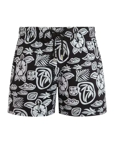Vilebrequin Men 's Tahiti Graphic Swim Trunks | Thumbnail 1