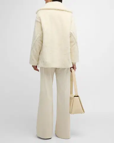 Max Mara Olga Double-Breasted Wool Coat | Thumbnail 3