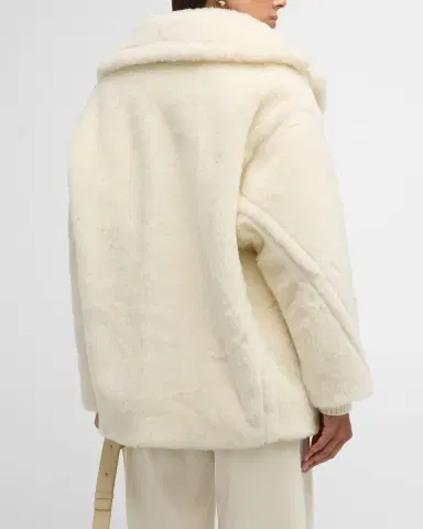 Max Mara Olga Double-Breasted Wool Coat | Thumbnail 6