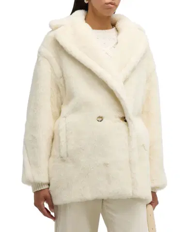 Max Mara Olga Double-Breasted Wool Coat | Thumbnail 1