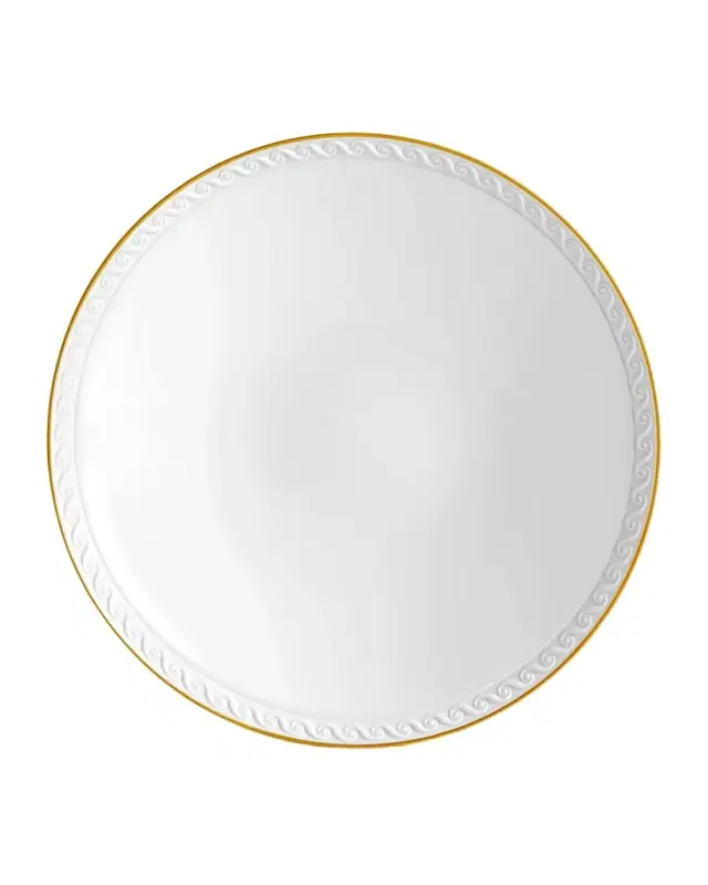 L 'Objet Neptune 24K Gold-Rimmed Soup Plate