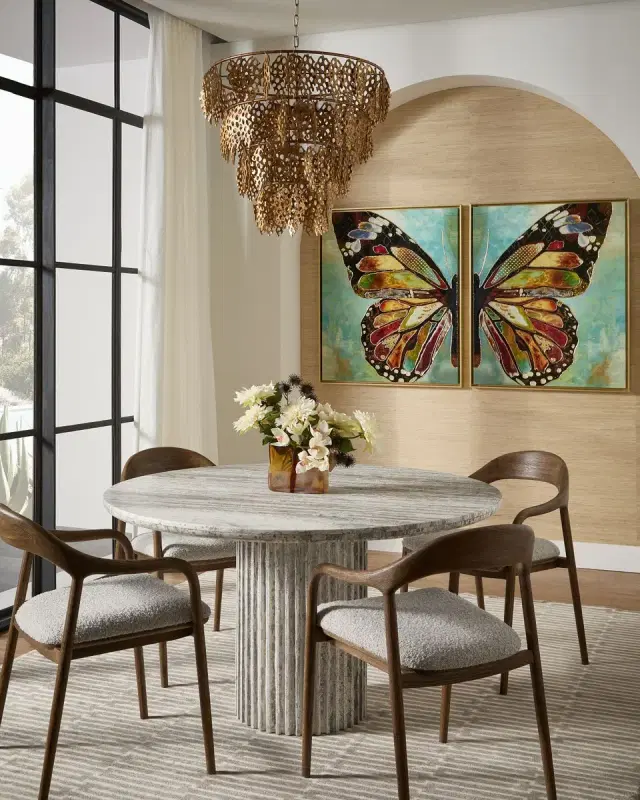 Lucas McKearn Coral Luxe Chandelier