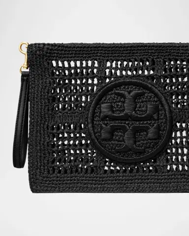 Tory Burch Ella Crochet Pouch Wristlet | Thumbnail 3