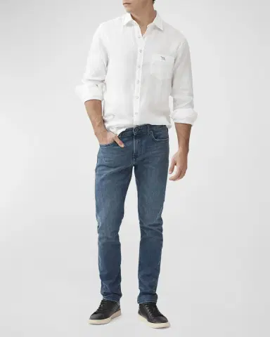 Rodd & Gunn Men's Oaro Medium Wash Slim-Fit Jeans | Thumbnail 2 Rodd & Gunn Men's Oaro Medium Wash Slim-Fit Jeans | Thumbnail 2