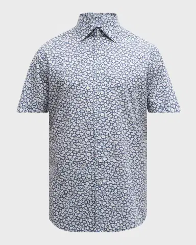 Rodd & Gunn Men's Bolton Street Floral-Print Short-Sleeve Shirt | Thumbnail 2 Rodd & Gunn Men's Bolton Street Floral-Print Short-Sleeve Shirt | Thumbnail 2
