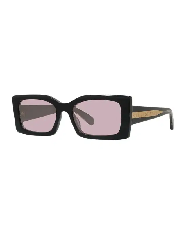 Stella McCartney Acetate Rectangle Sunglasses