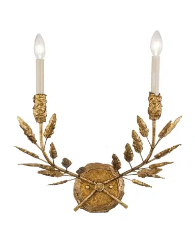 Lucas McKearn Palm d 'Or 2-Light Sconce | Thumbnail 1 Lucas McKearn Palm d 'Or 2-Light Sconce | Thumbnail 1