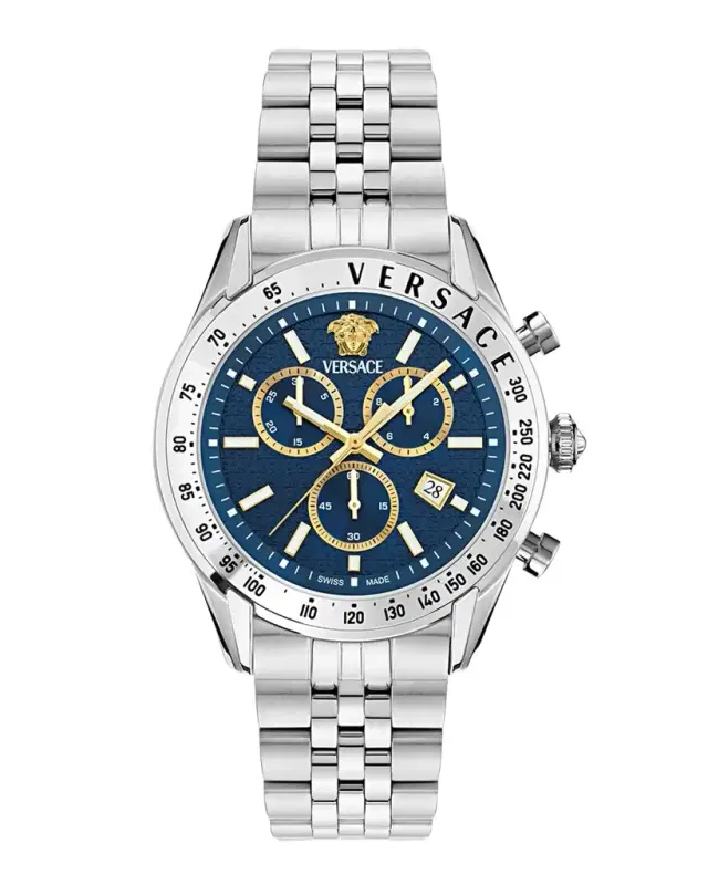 Chrono Master Stainless Steel Bracelet Watch, 44mm