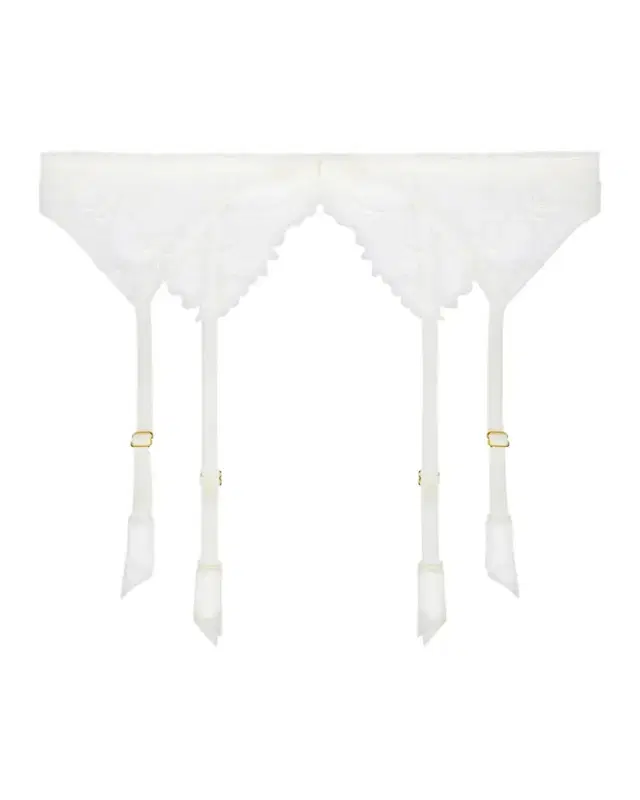 Lise Charmel Princesse Iris Scalloped Lace Suspender Belt