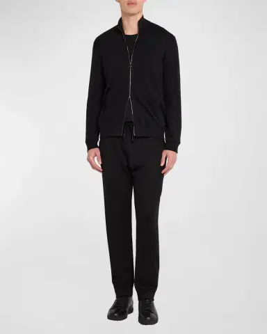 Stefano Ricci Men's Cashmere Knit Drawstring Pants | Thumbnail 2 Stefano Ricci Men's Cashmere Knit Drawstring Pants | Thumbnail 2