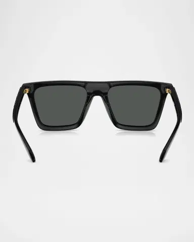 Versace Men's Greca Logo Nylon Square Sunglasses | Thumbnail 3 Versace Men's Greca Logo Nylon Square Sunglasses | Thumbnail 3