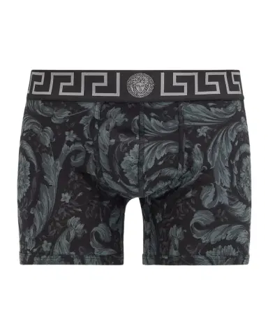 Versace Men's Barocco Organic Jersey Trunks | Thumbnail 1 Versace Men's Barocco Organic Jersey Trunks | Thumbnail 1